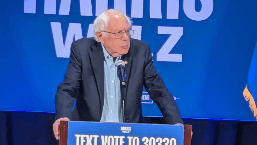 Sanders Brings ‘Fighting Oligarchy’ Tour to Kenosha