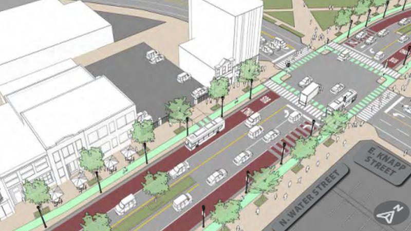 Slow the Flow: Milwaukee’s Water Street Set for Redesign