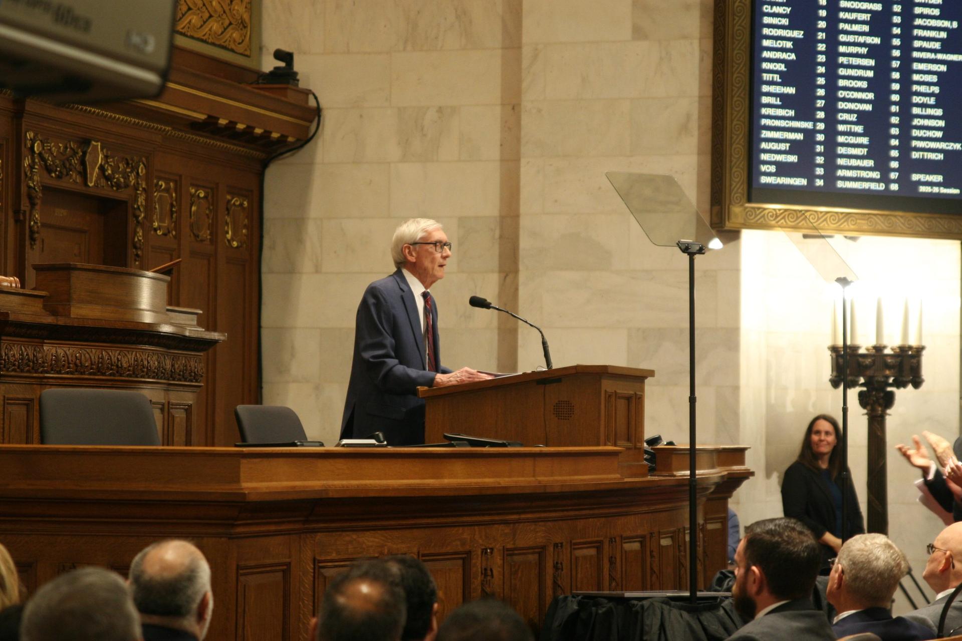 Evers To Give Budget Address Tuesday Night