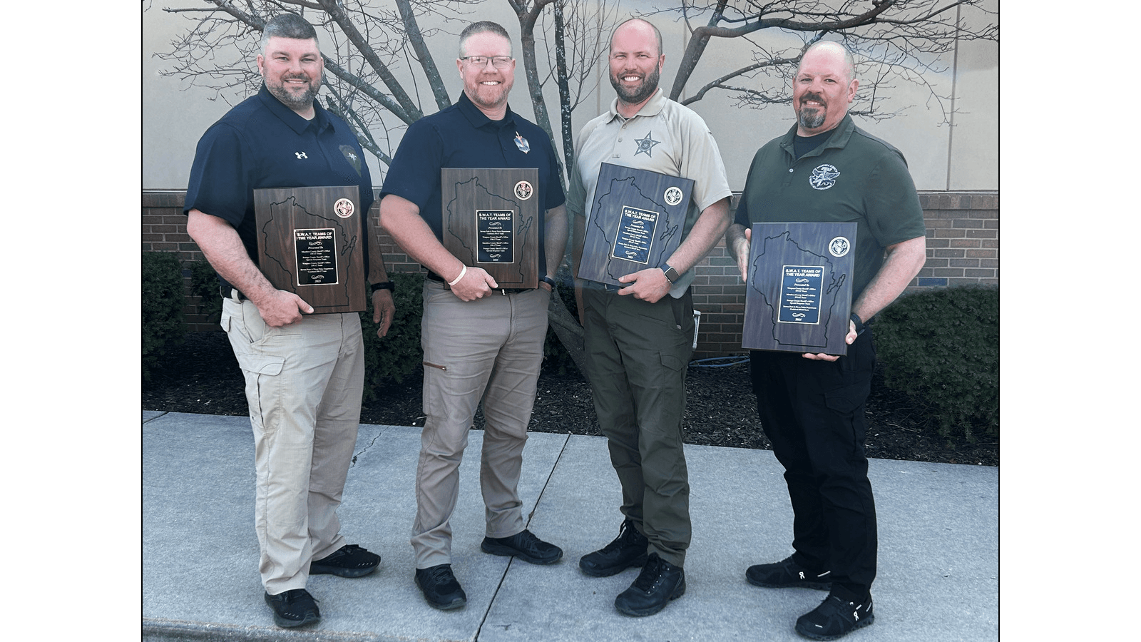 Area Law Enforcement Agencies Jointly Recognized as Swat team of the Year