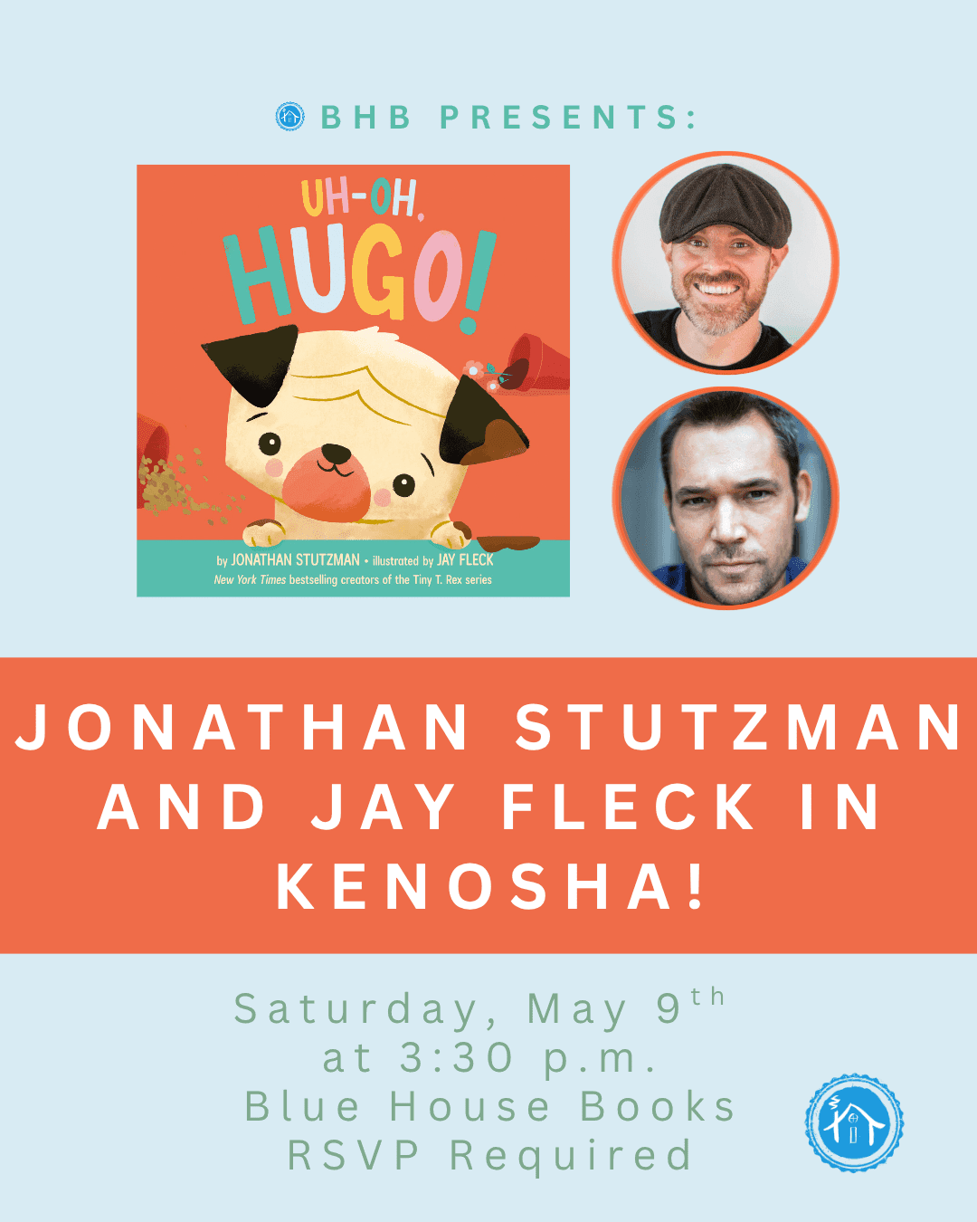 Tiny T-Rex creators Jonathan Stutzman and Jay Fleck to appear in Kenosha May 9