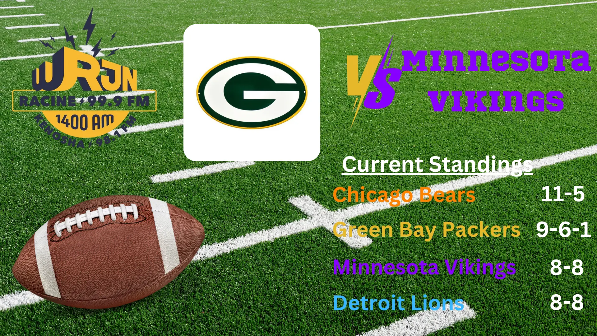 Packers Play Vikings In Final Regular Season Game